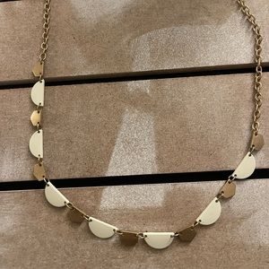 Universal Thread white and gold necklace